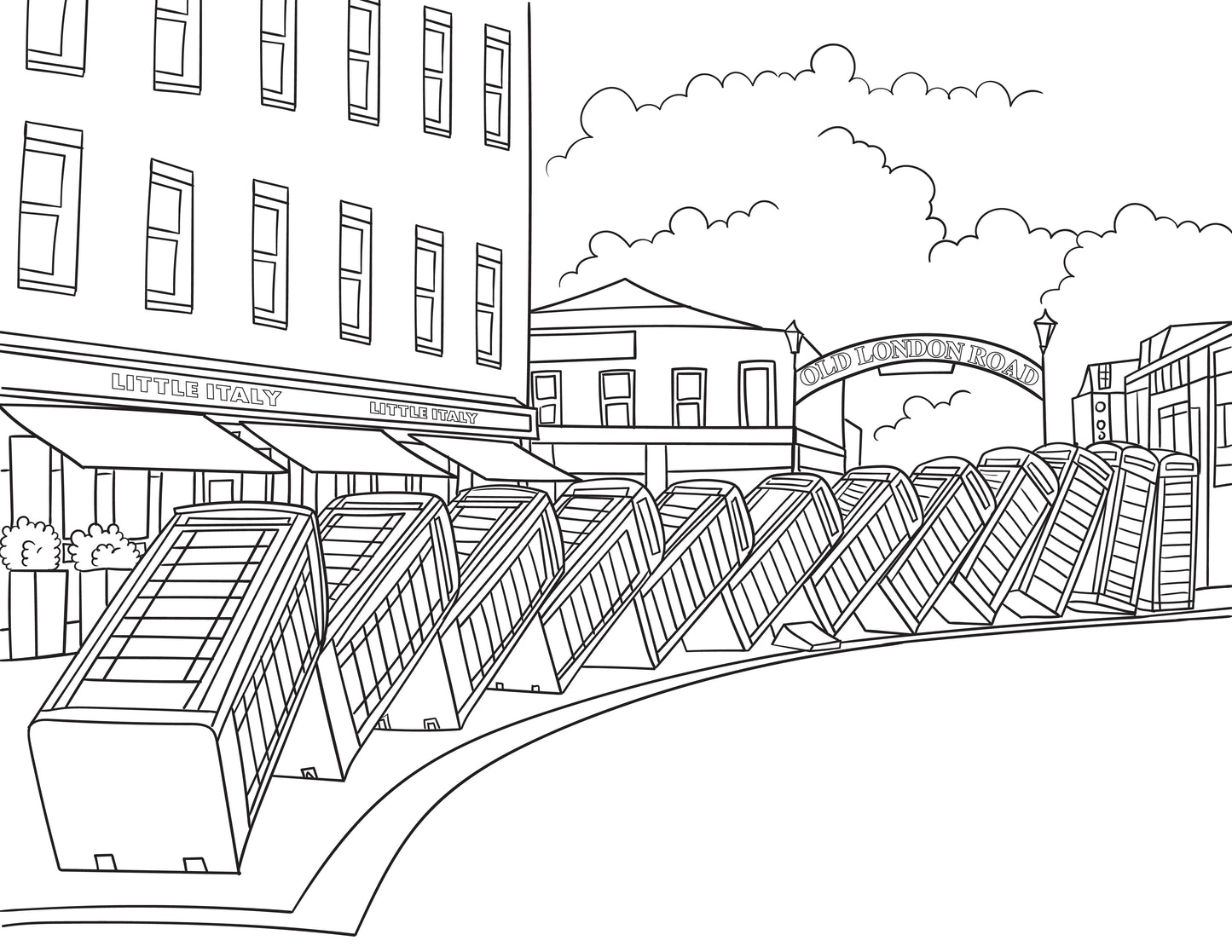 local attractions colouring books