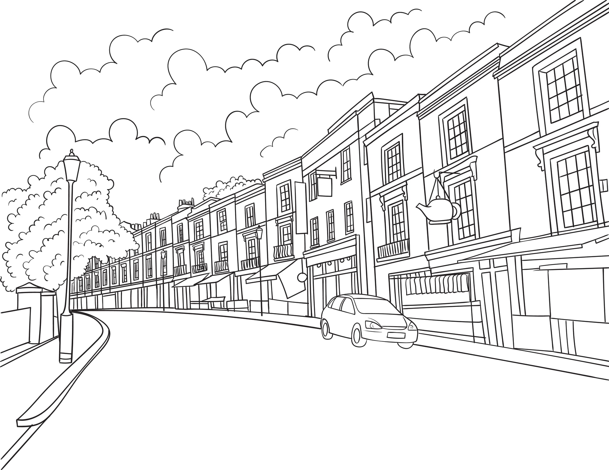 local attractions colouring books