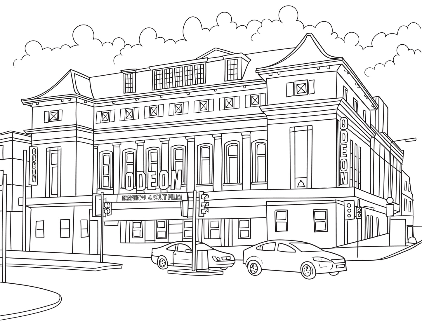 local attractions colouring books
