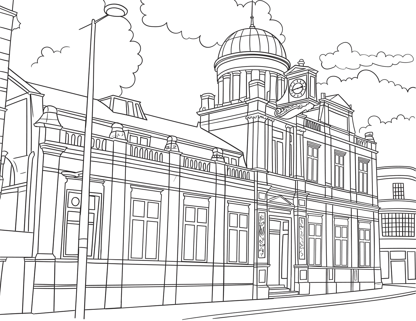 local attractions colouring books