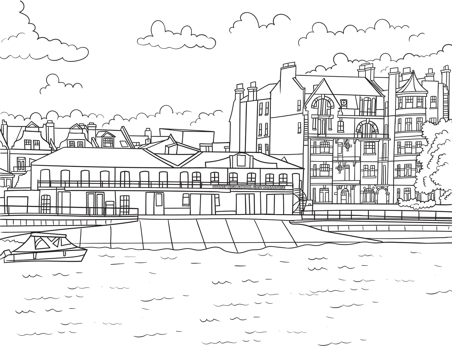 local attractions colouring books