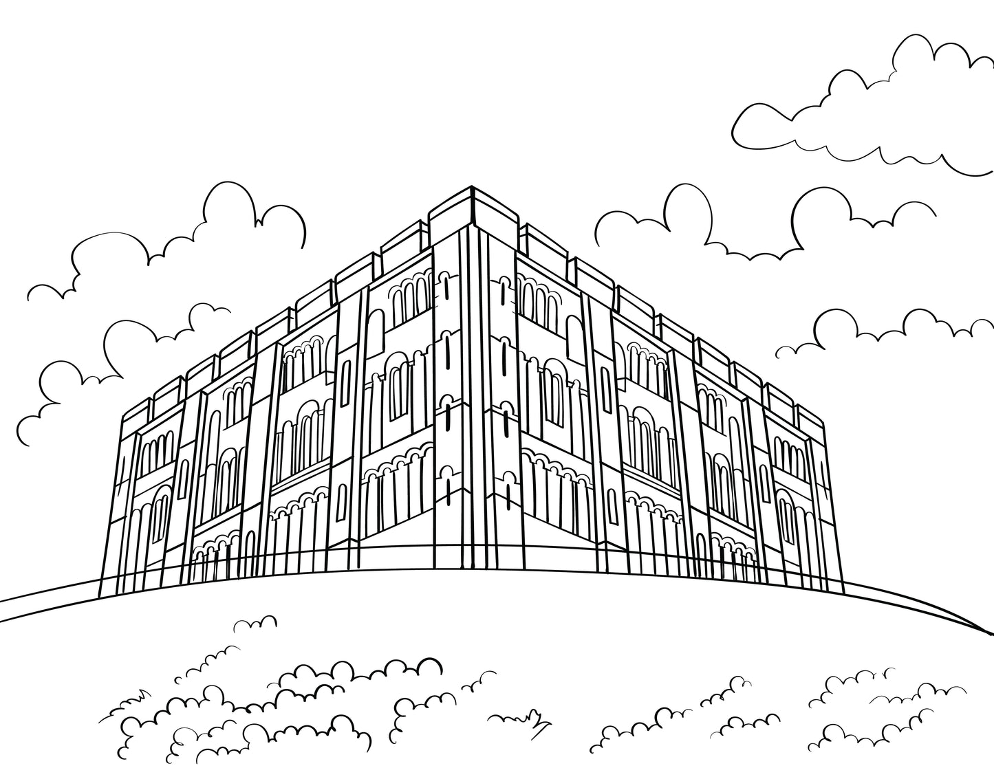 Norwich Colouring Book (A4)