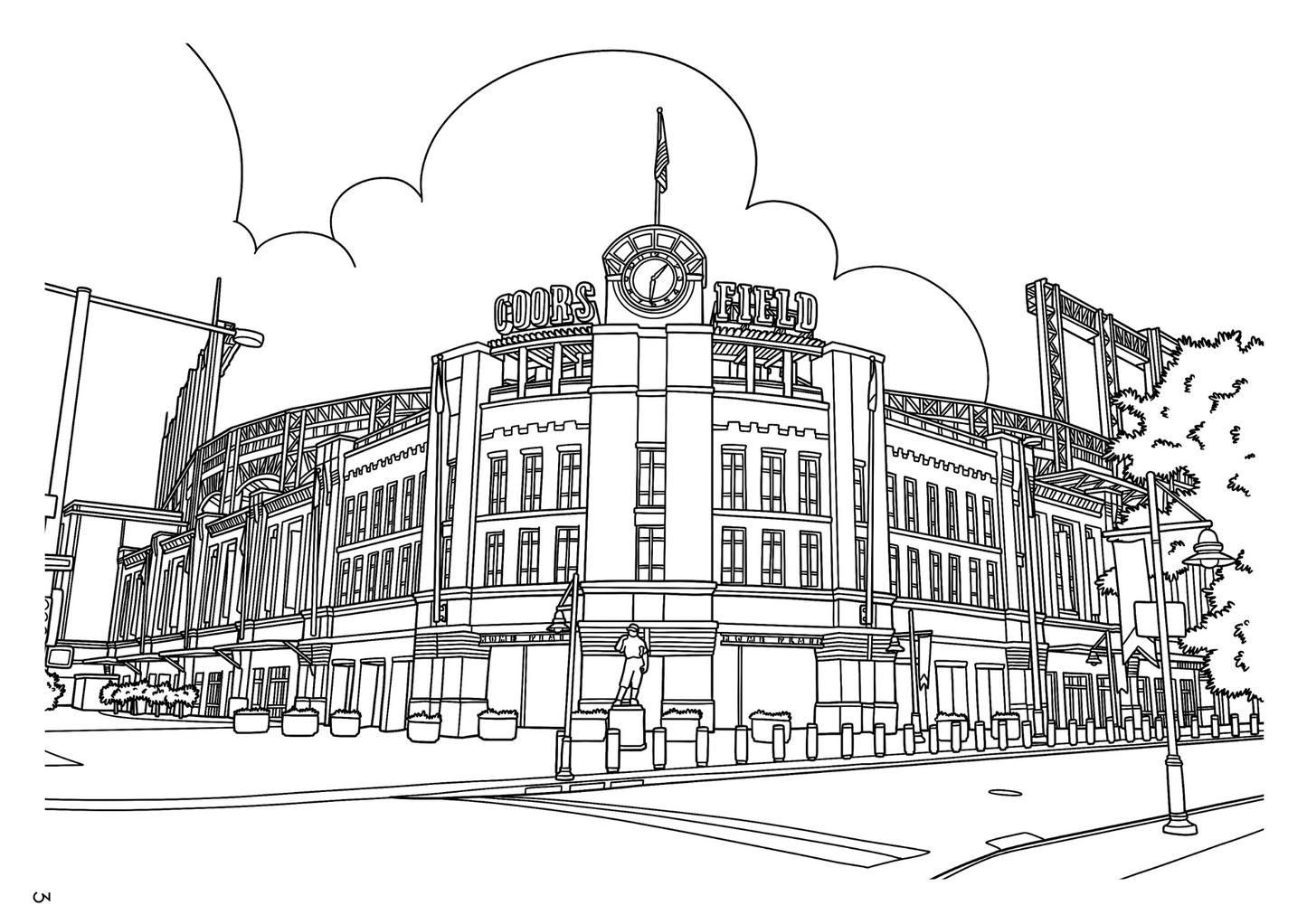 Denver Colouring Book (A4)