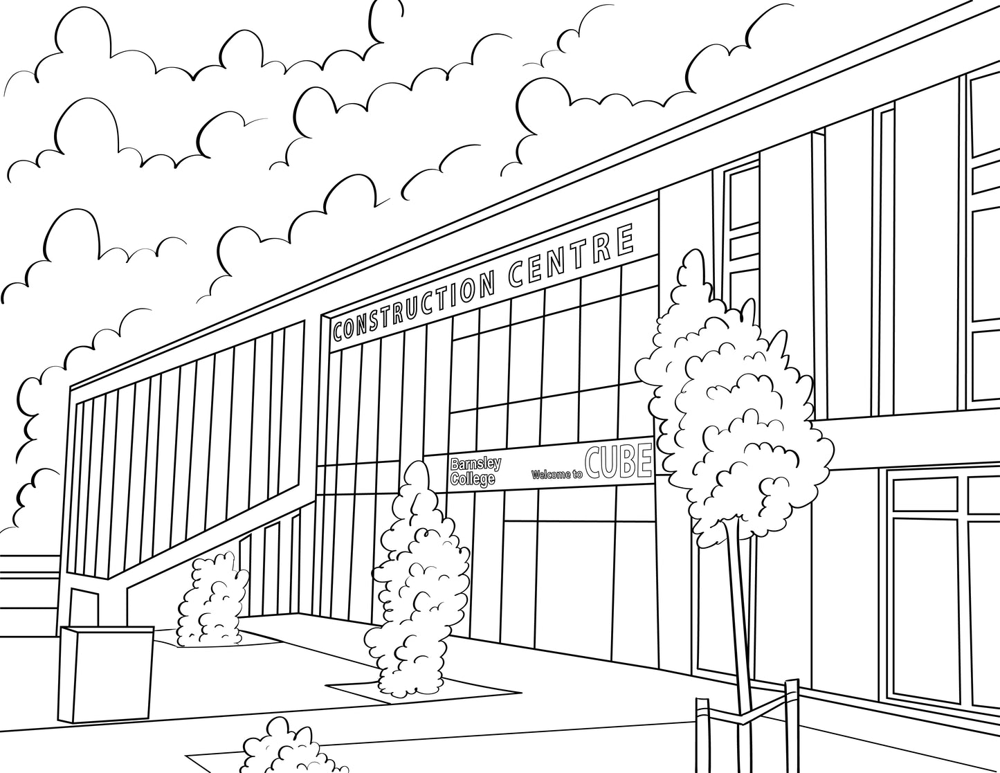Barnsley Colouring Book (A4)