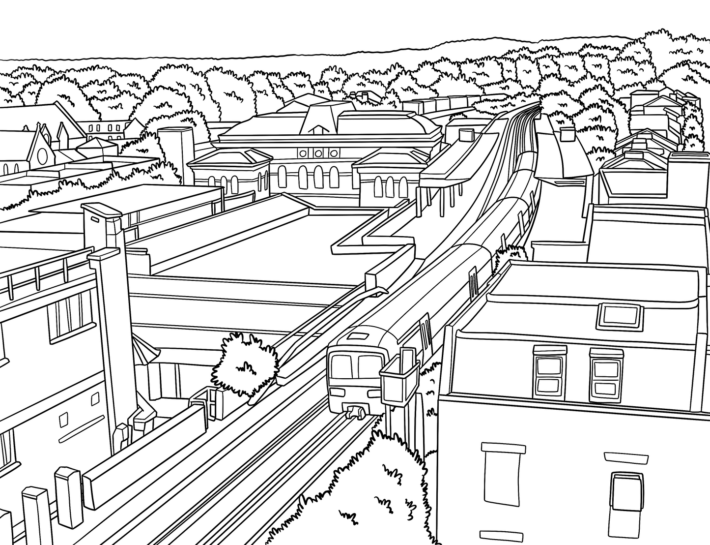 local attractions colouring books