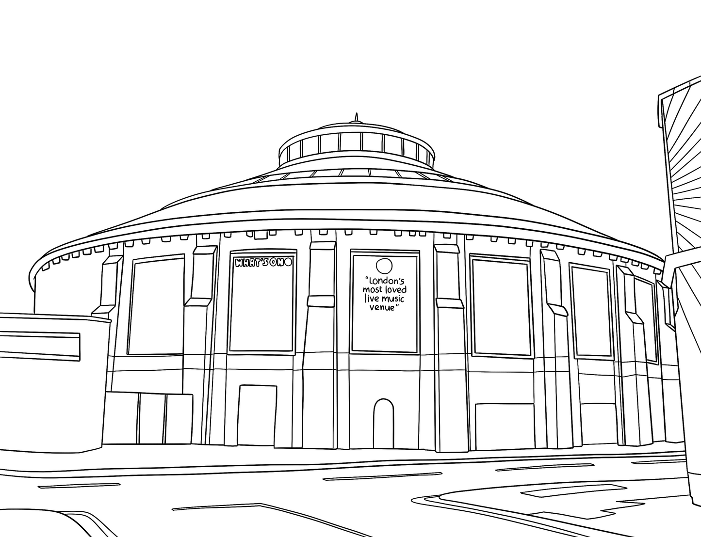 local attractions colouring books