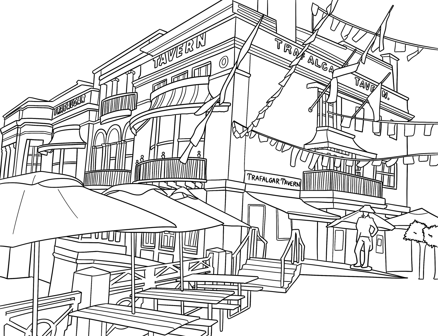 Greenwich Colouring Book (A4)