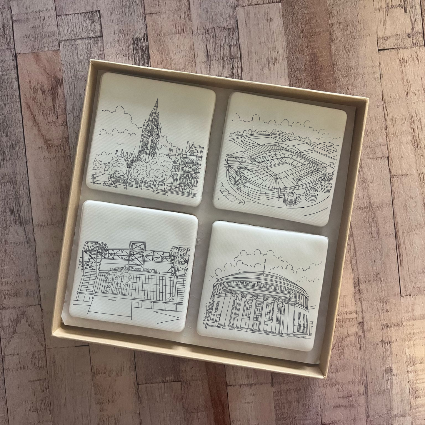 Manchester Colouring Biscuits