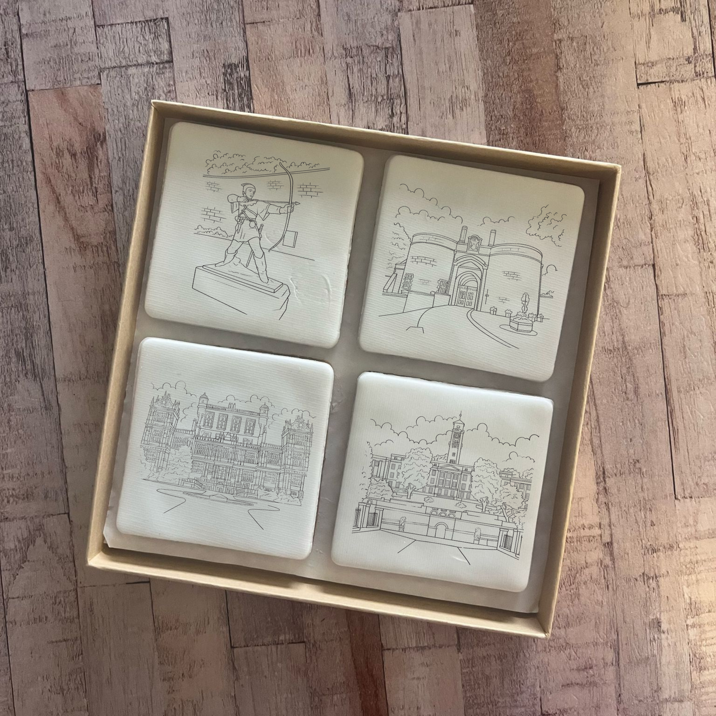 Nottingham Colouring Biscuits