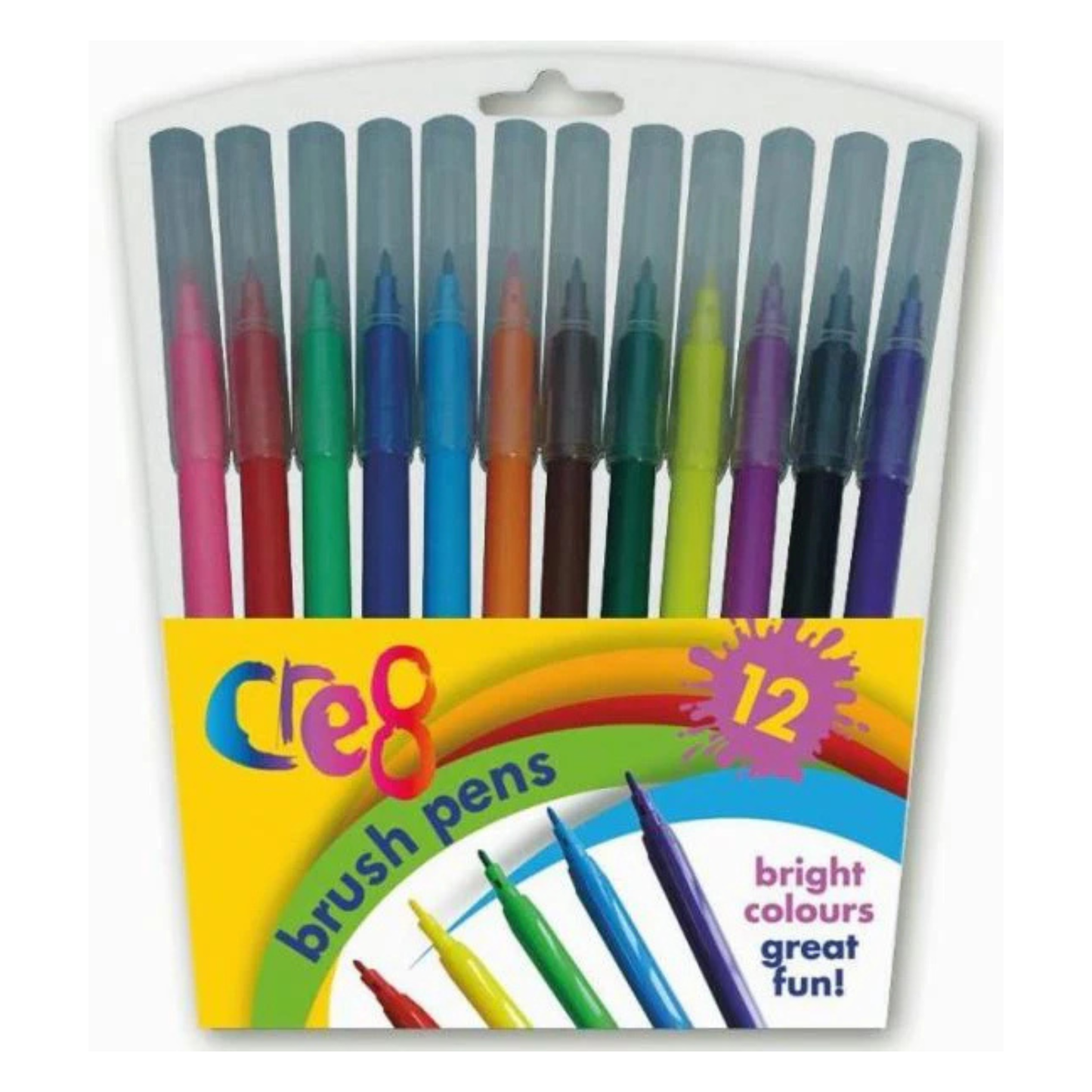 cre8 Colouring Pens - 12 Colours