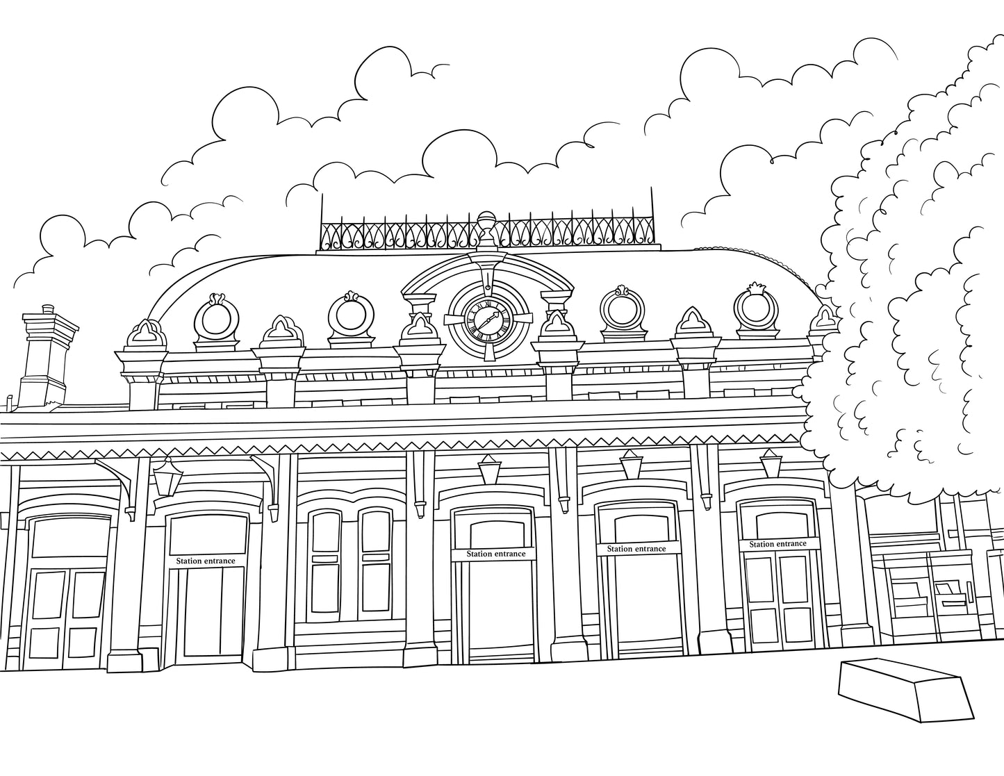 Slough Colouring Book (A4)