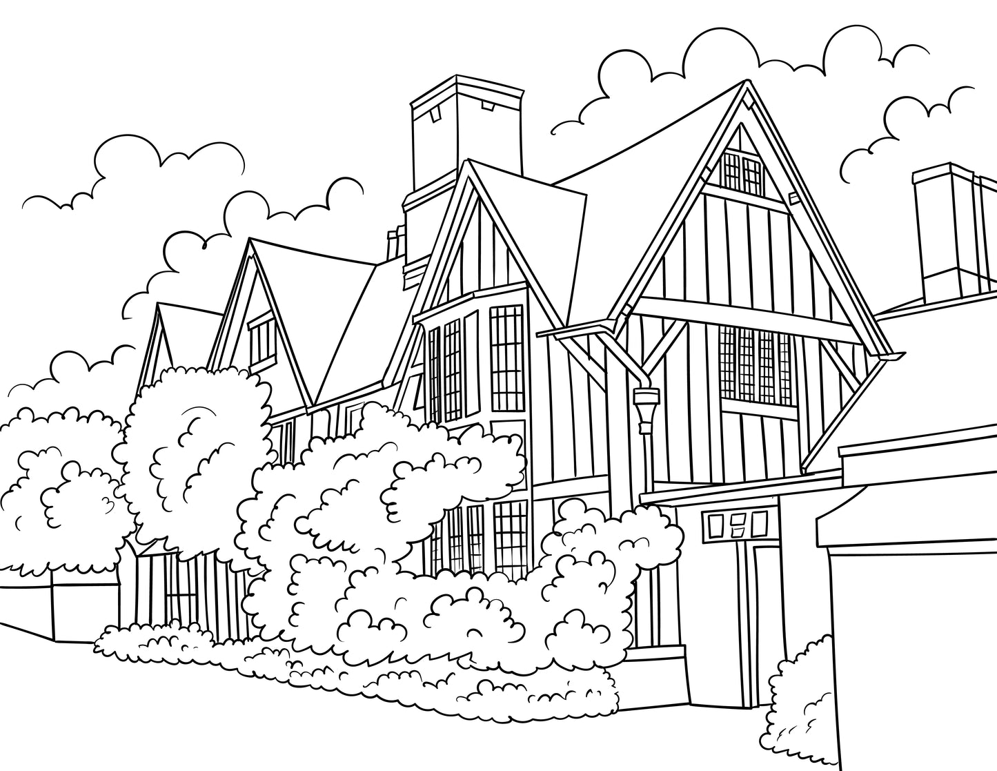 Stratford-upon-Avon Colouring Book (A4)