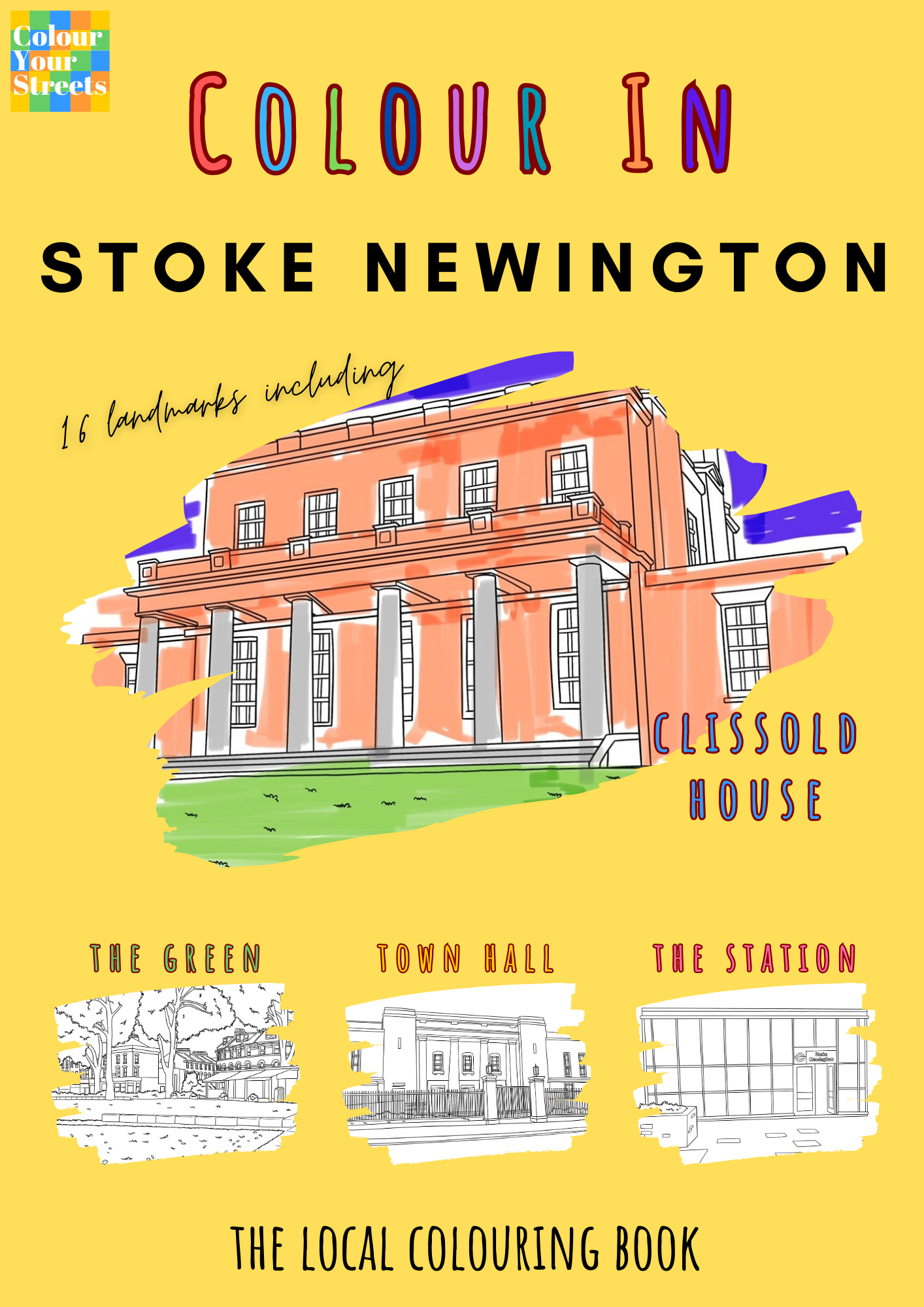 Stoke Newington Colouring Book (A4)