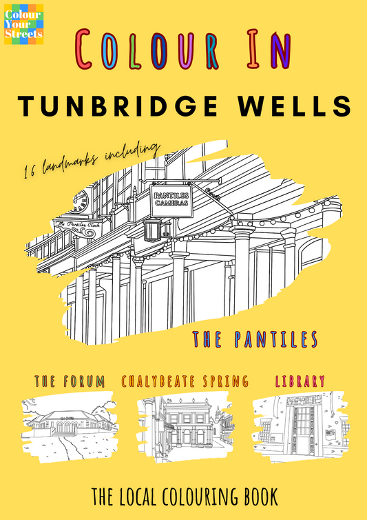 Tunbridge Wells Colouring Book (A4)
