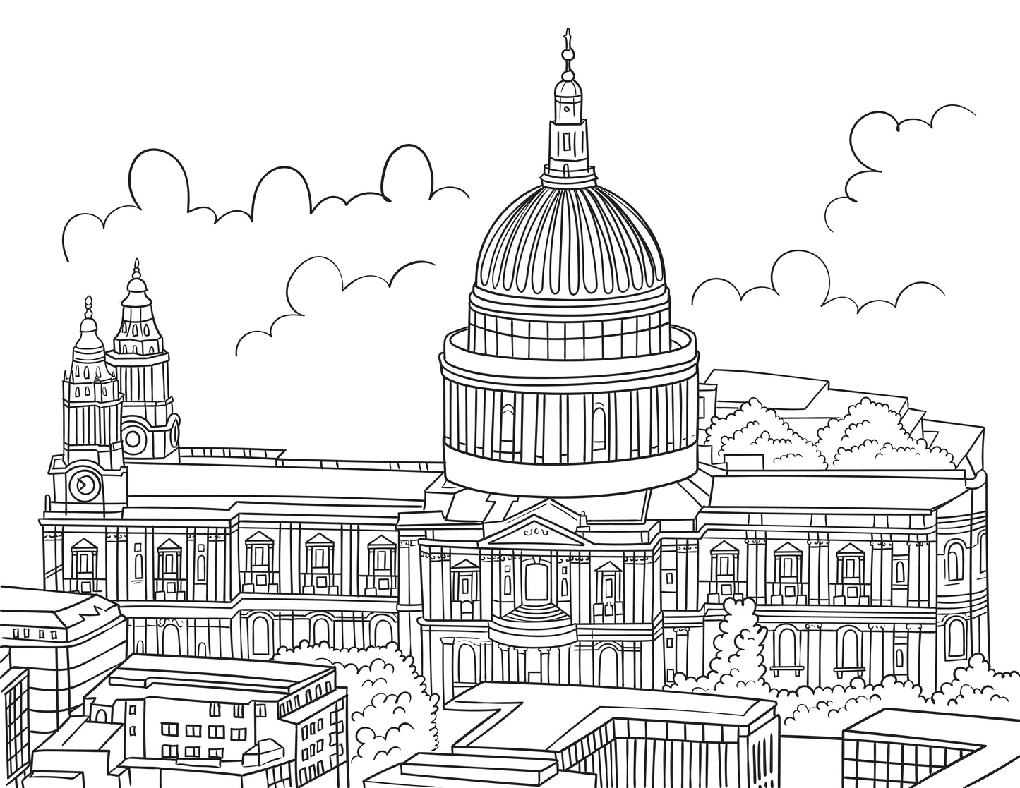 local attractions colouring books