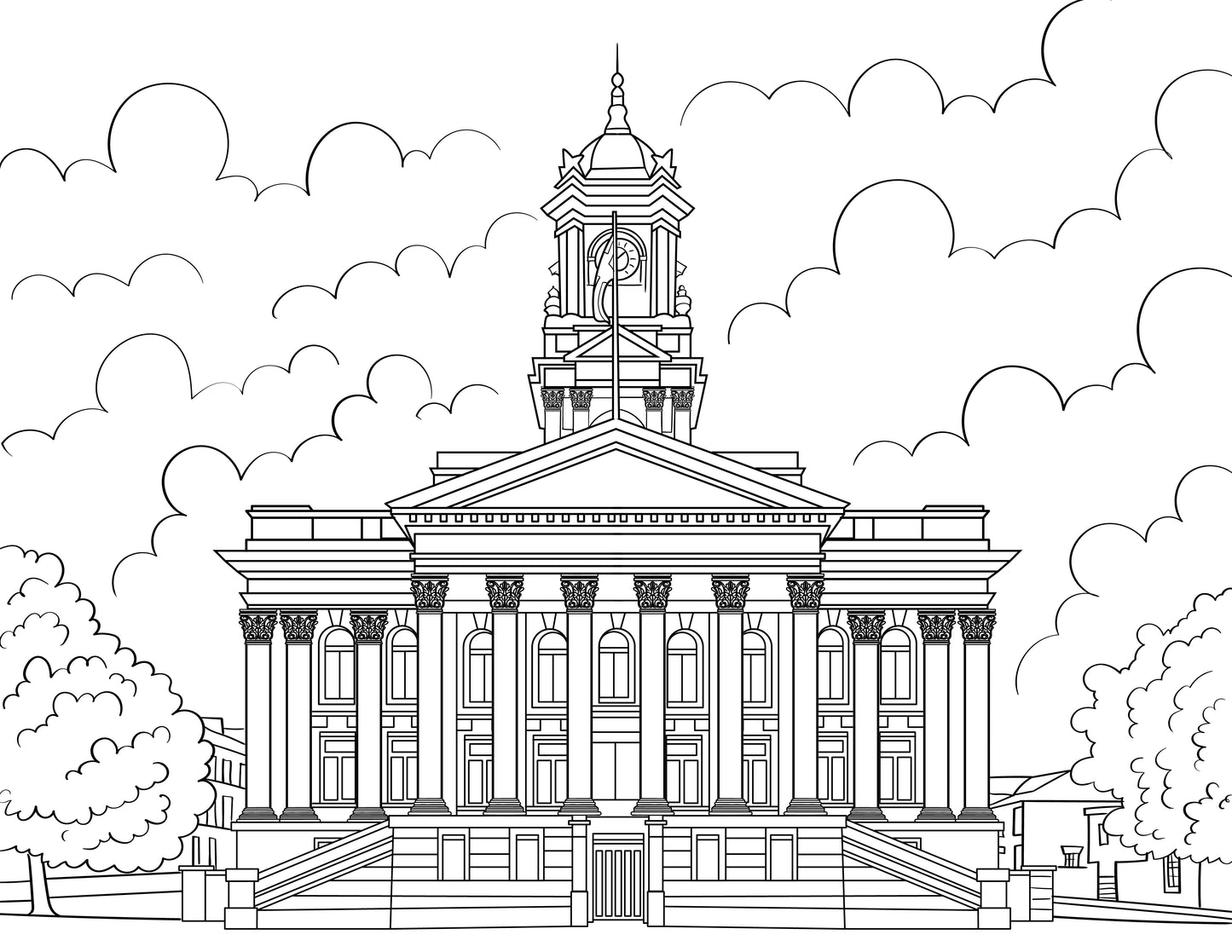 Wirral Colouring Book (A4)