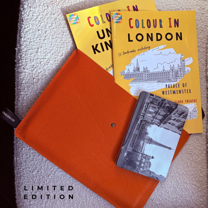 Grenson + Colour Your Streets Leather Wallet Book Holder