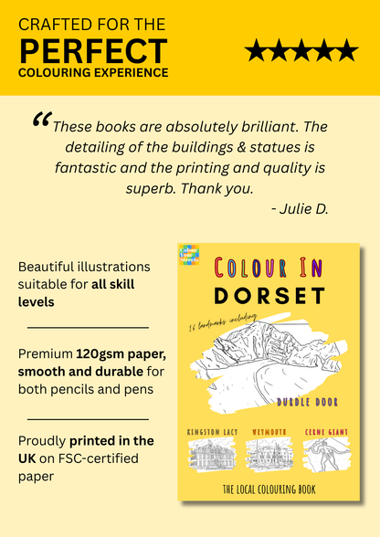 Dorset Colouring Book (A4)