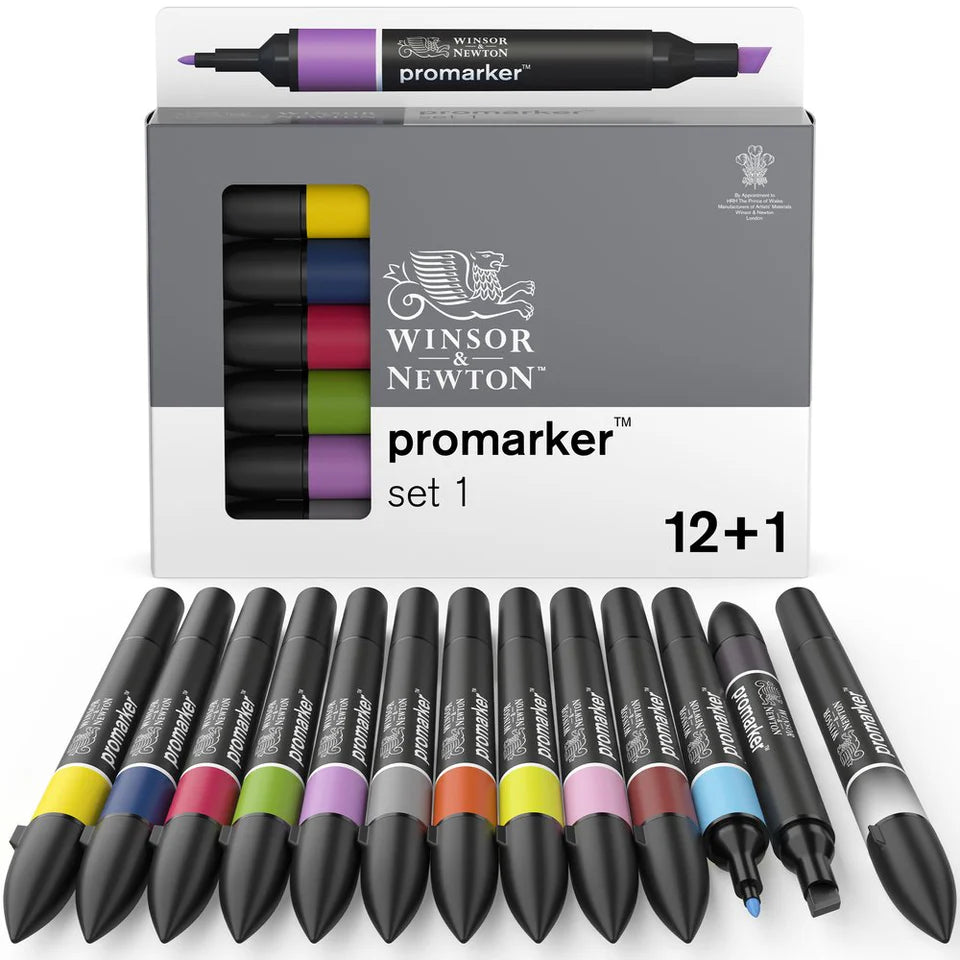 Winsor & Newton Promarker 12+1