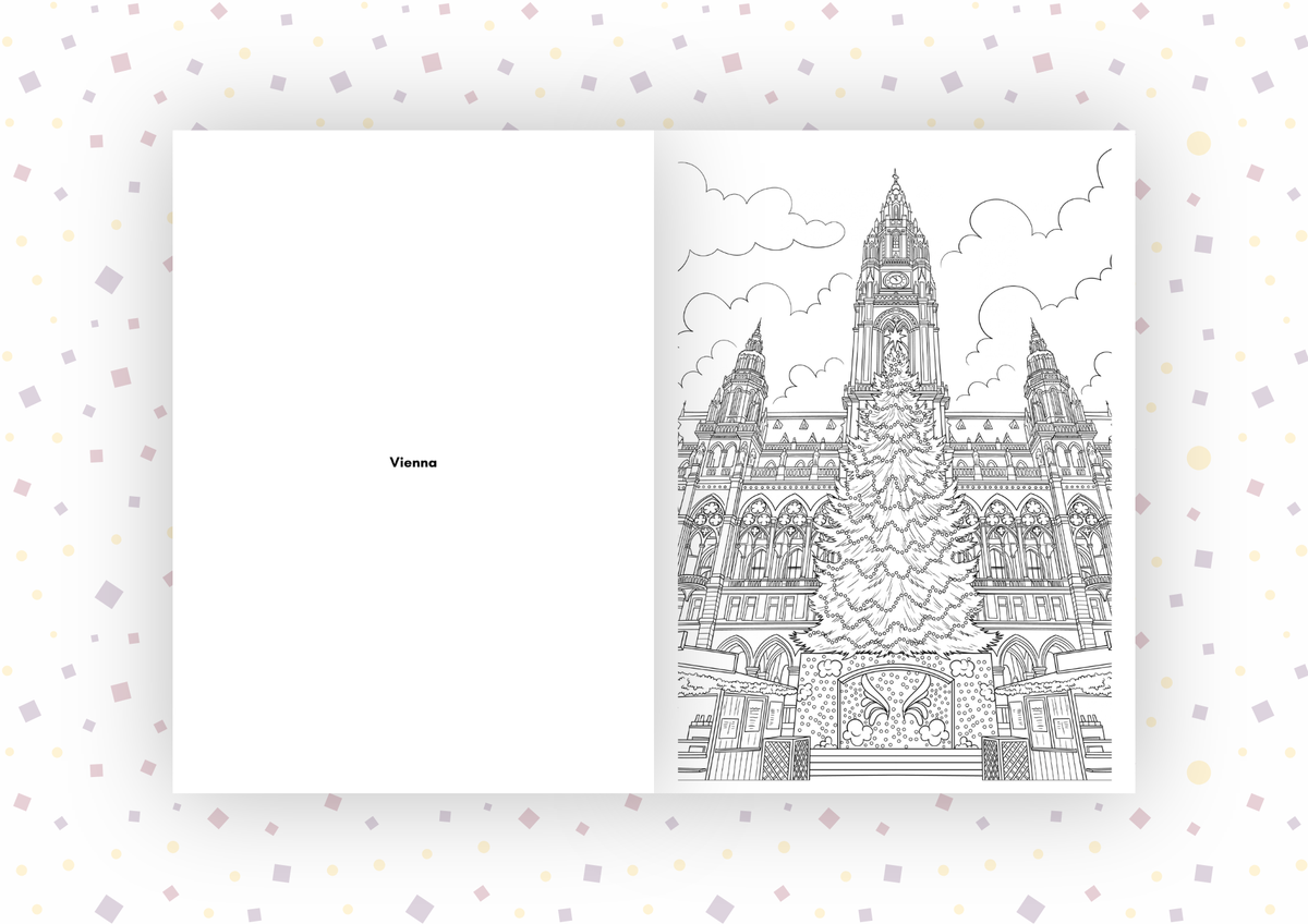 Christmas Coloring Book (A4)