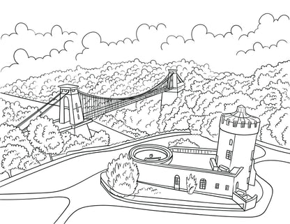 Bristol Colouring Book (A4)