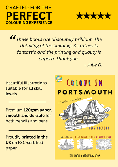 Portsmouth Colouring Book (A4)