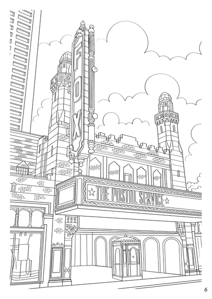 Atlanta Colouring Book (A4)