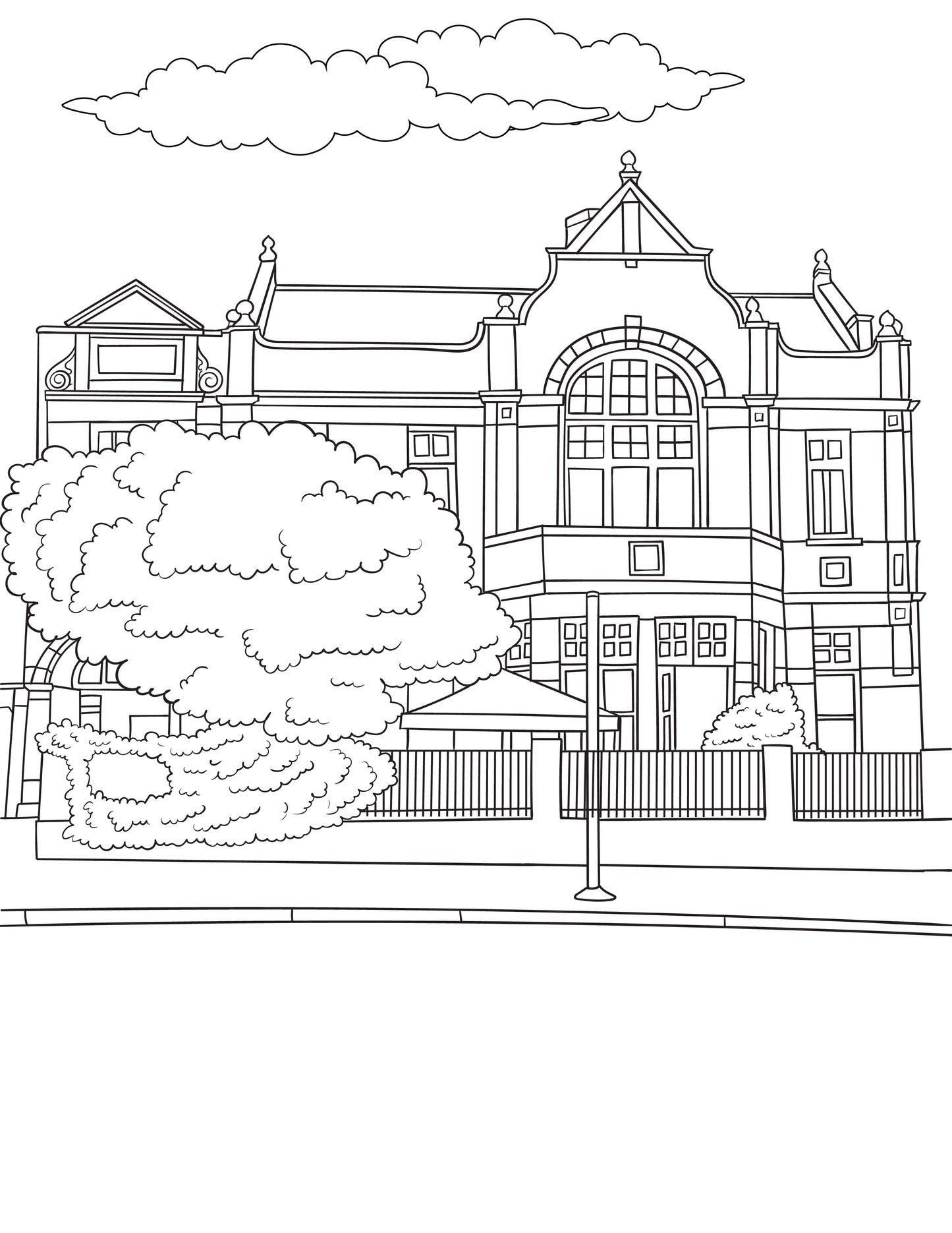 Clapham Colouring Book (A4)