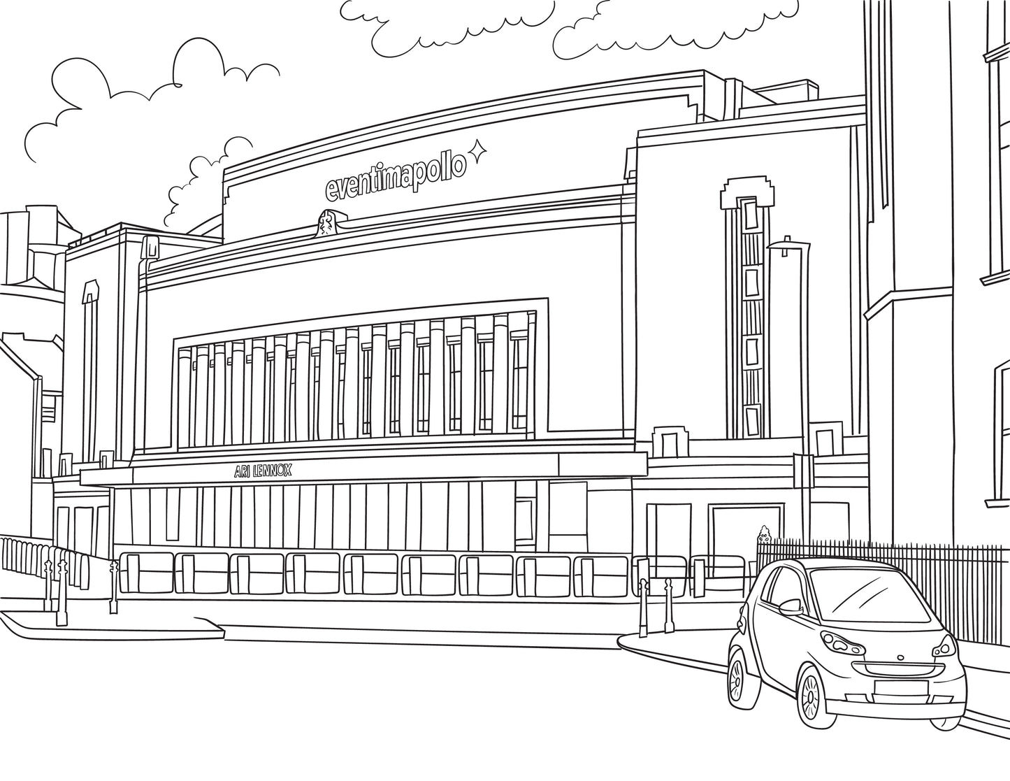 Hammersmith Colouring Book (A4)