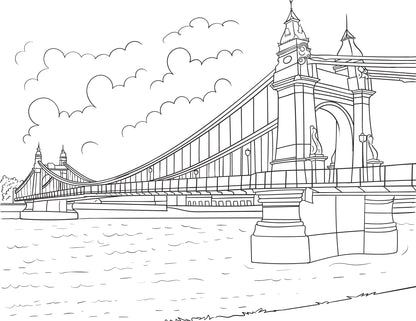 Hammersmith Colouring Book (A4)