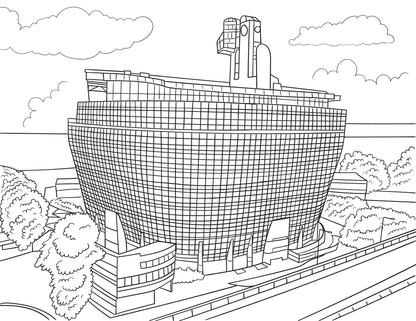 Hammersmith Colouring Book (A4)