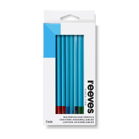 reeves Watercolour Pencils - 12 colours