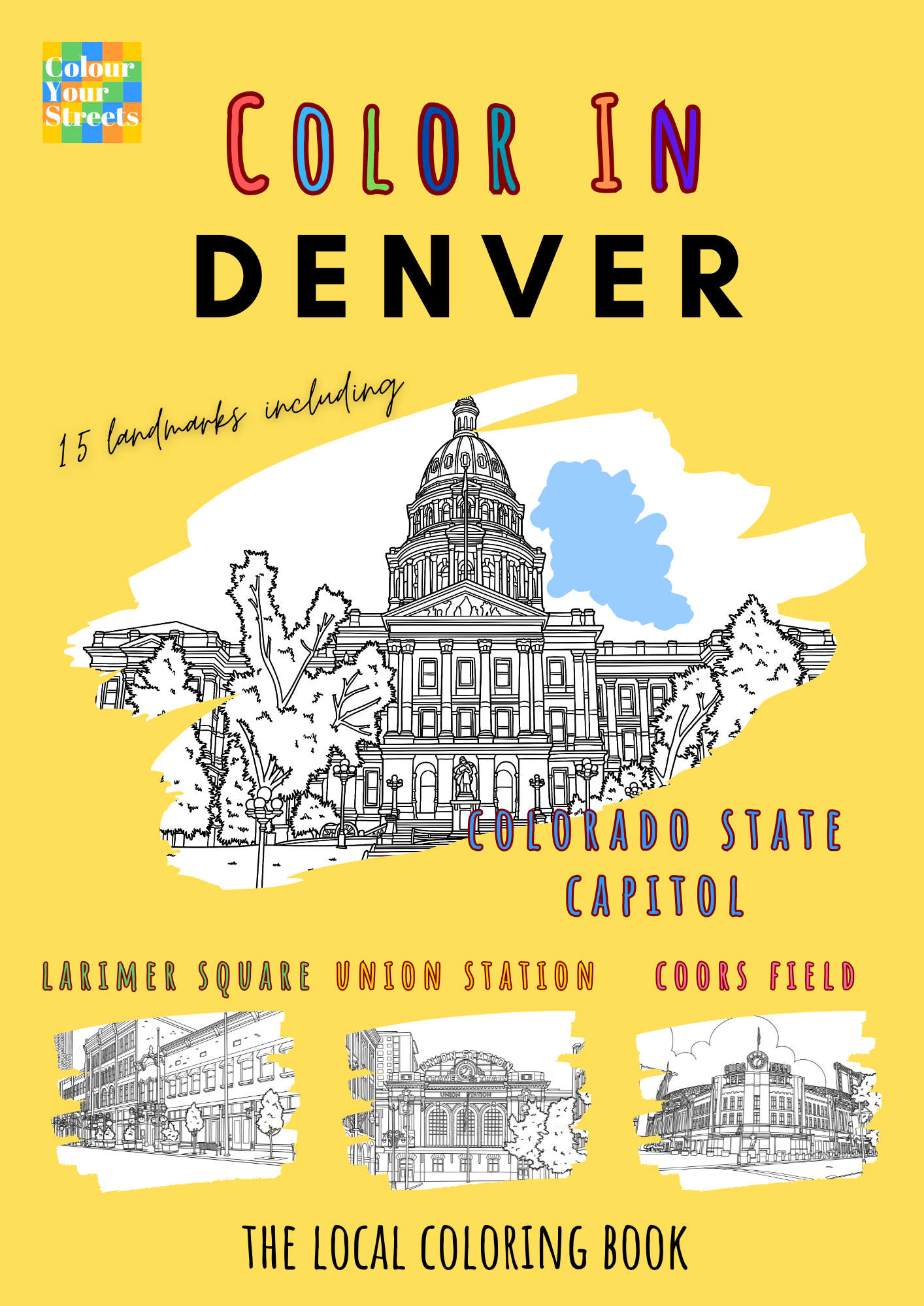 Denver Colouring Book (A4)