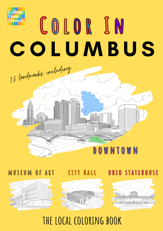 Columbus Colouring Book (A4)