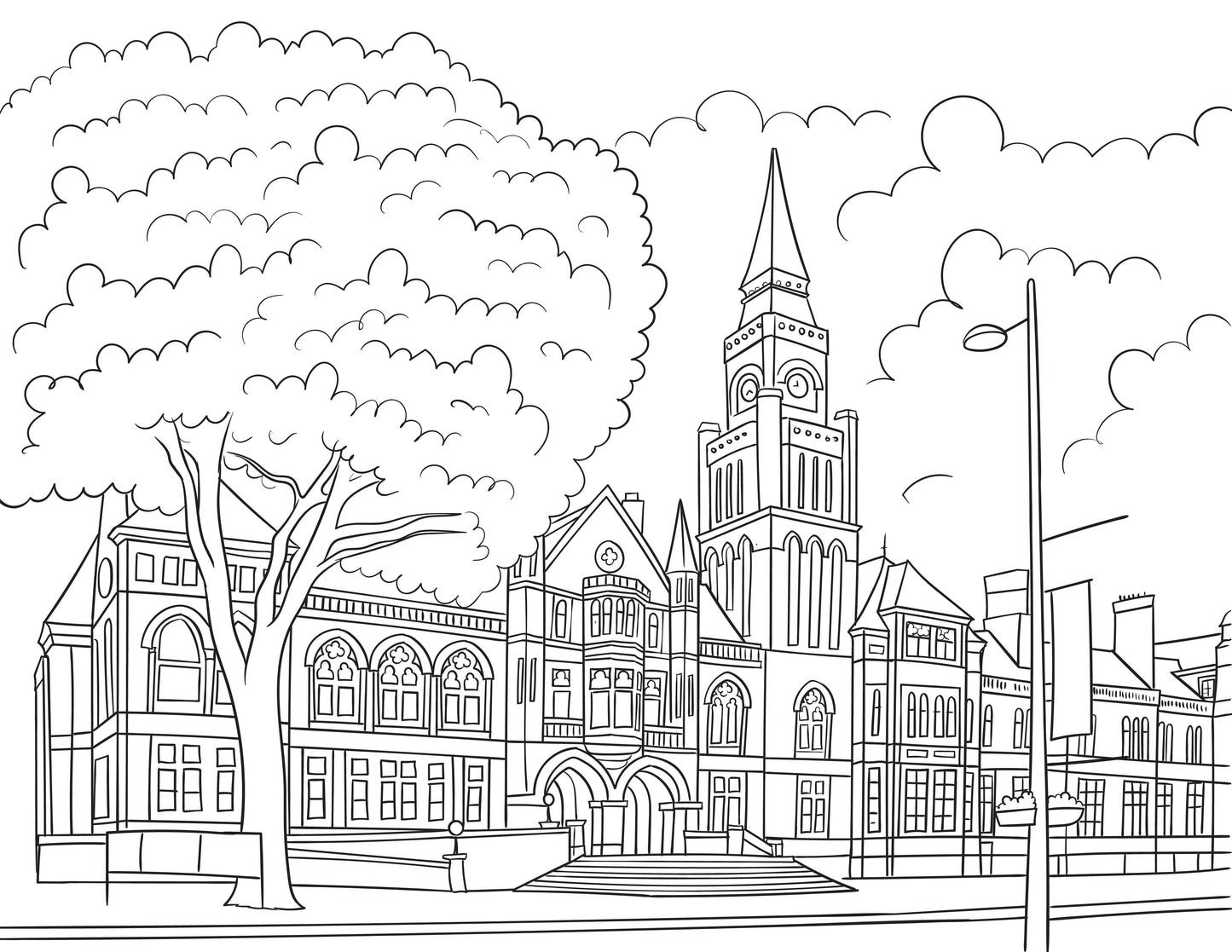 local attractions colouring books