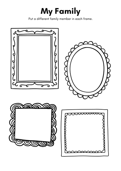 Create Your Own Colouring Book (A4)