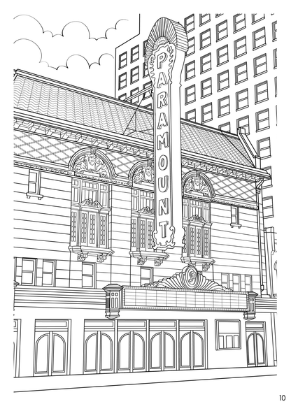 Austin Coloring Book (A4)