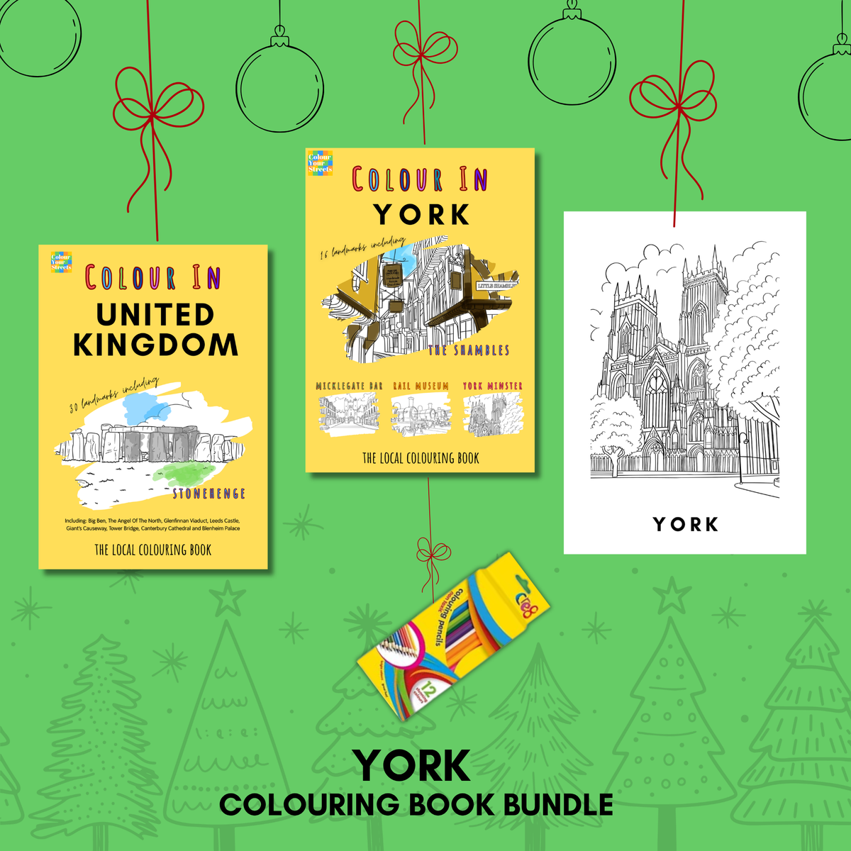 York Colouring Book Bundle