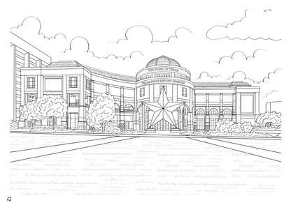Austin Coloring Book (A4)