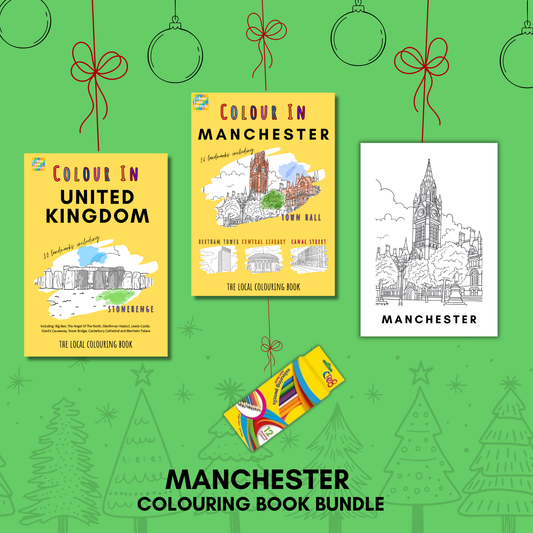 Manchester Colouring Book Bundle