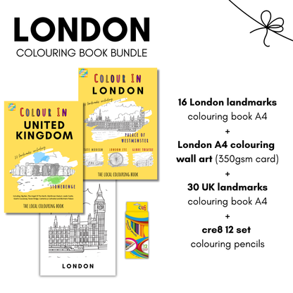 London Colouring Book Bundle