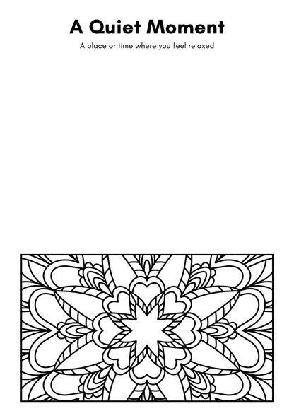 Create Your Own Colouring Book (A4)