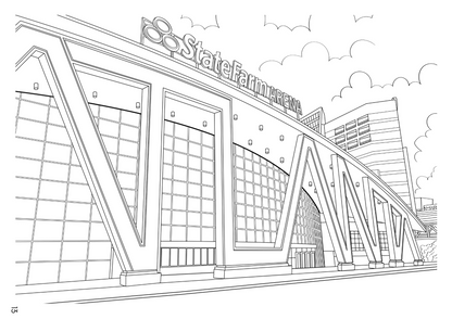 Atlanta Colouring Book (A4)