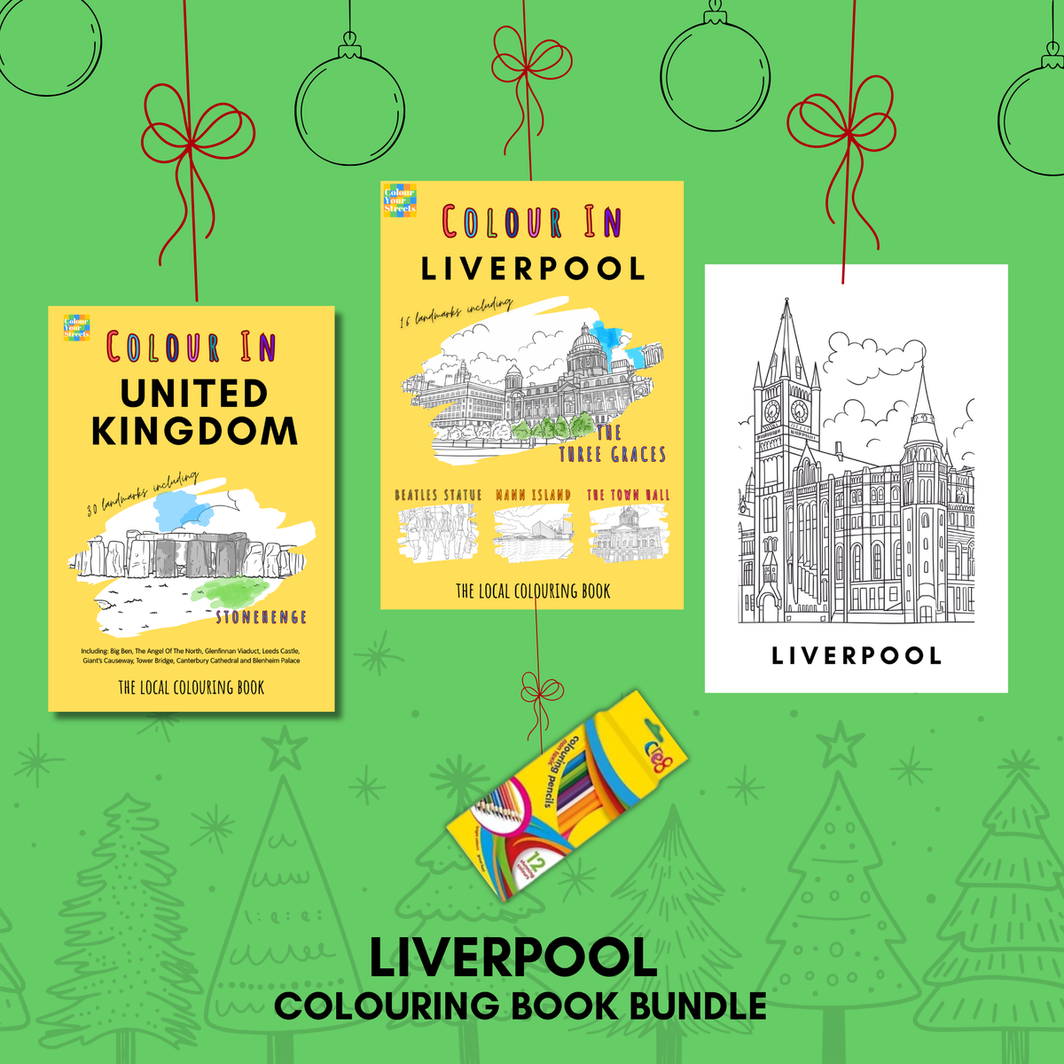 Liverpool Colouring Book Bundle