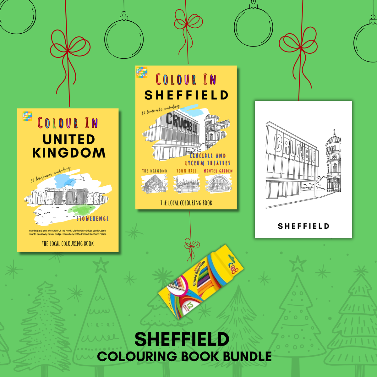 Sheffield Colouring Book Bundle