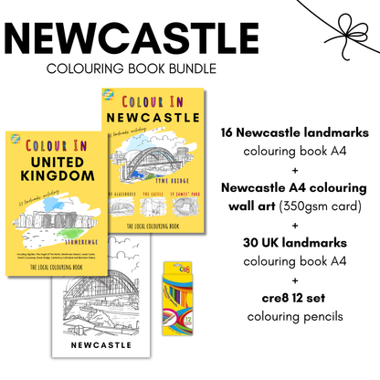 Newcastle Colouring Book Bundle