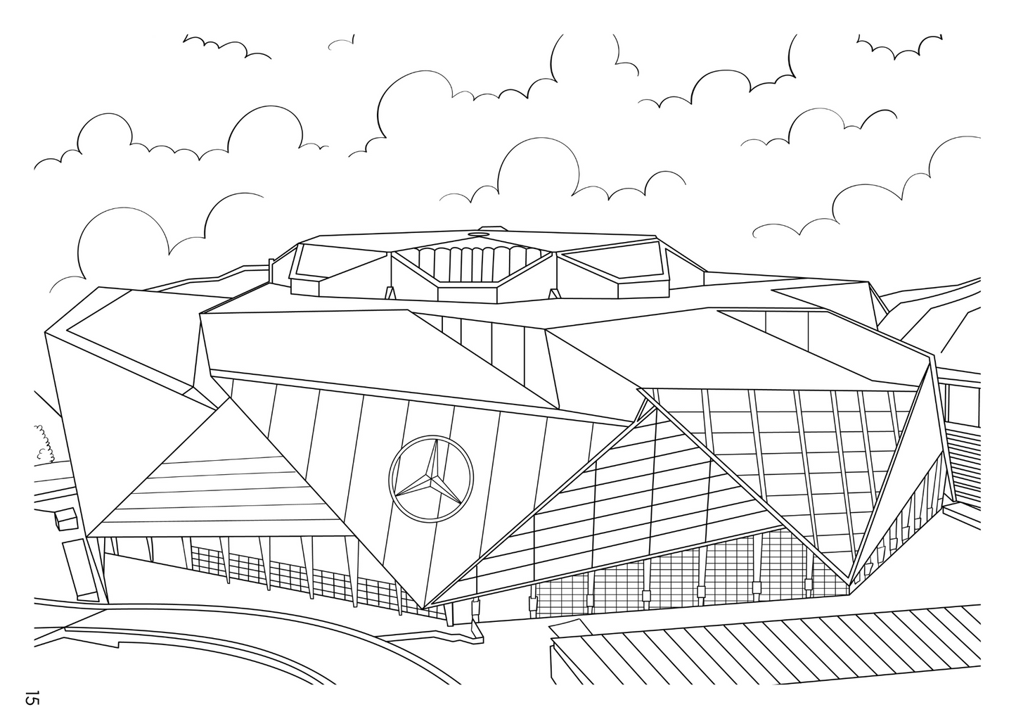 Atlanta Colouring Book (A4)