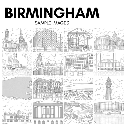 Birmingham Colouring Book Bundle