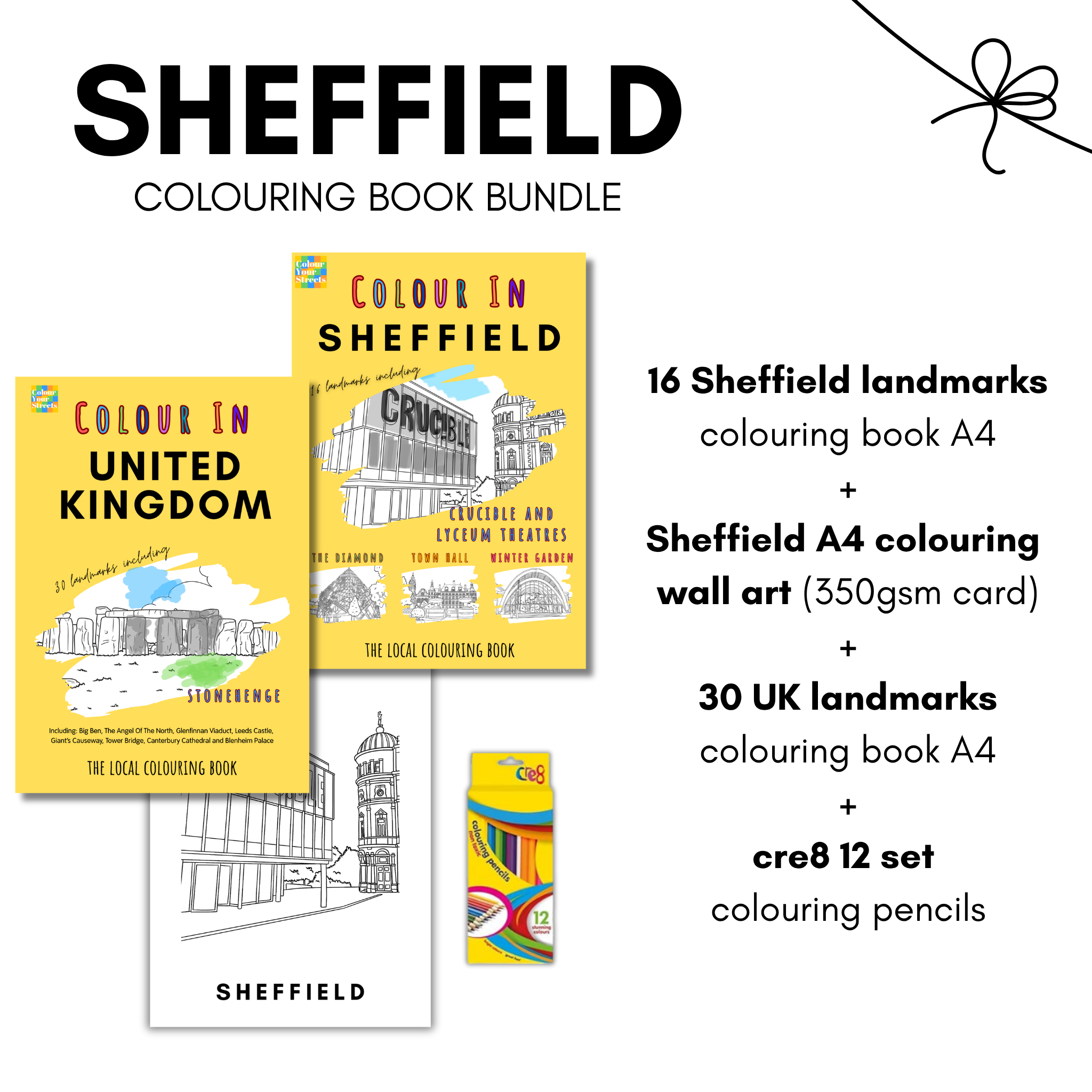 Sheffield Colouring Book Bundle
