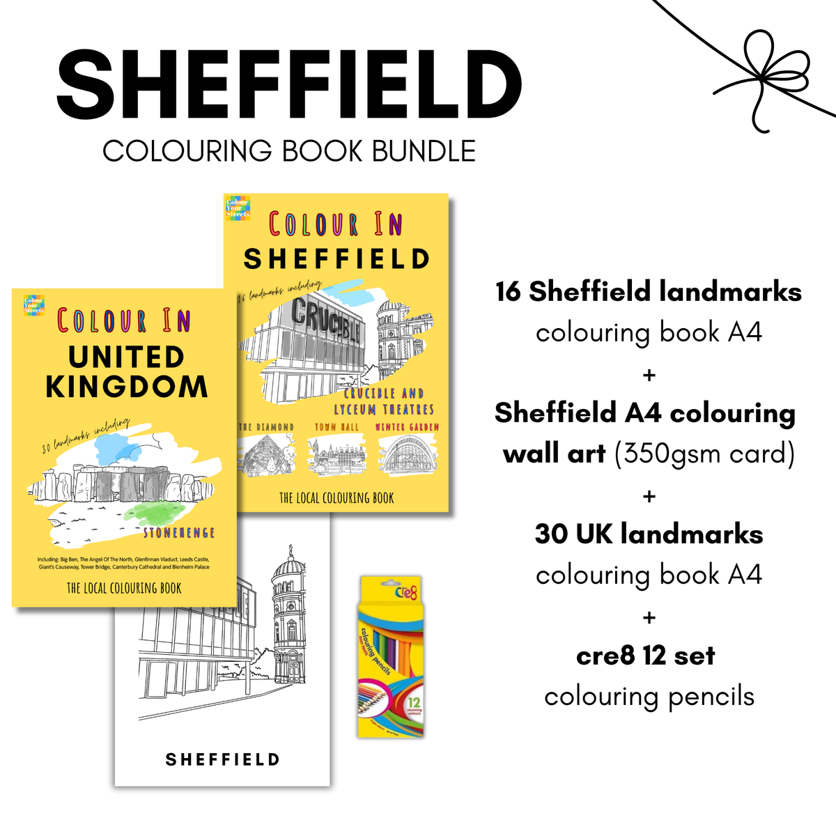 Sheffield Colouring Book Bundle
